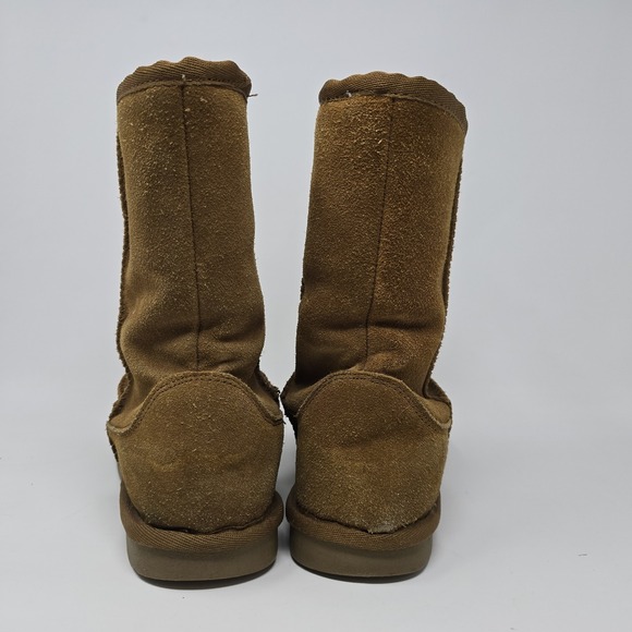 Sonoma Shearling Shaft Suede Mid-Calf Boots‎ Women's Size 9 Chestnut with Box - Picture 7 of 8